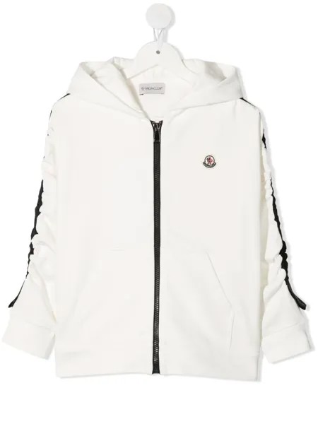 Moncler Enfant худи с нашивкой-логотипом