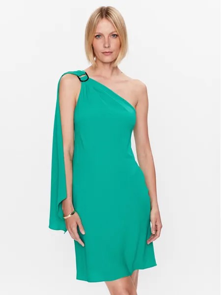 Коктейльное платье скинни Lauren Ralph Lauren, зеленый