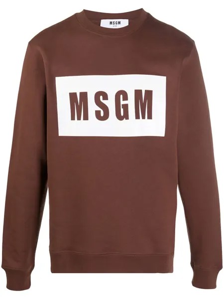 MSGM толстовка с логотипом