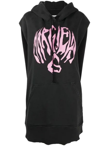 MM6 Maison Margiela худи оверсайз без рукавов