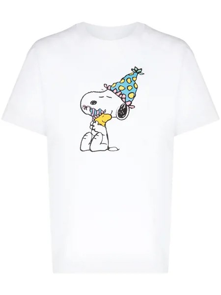 Soulland футболка с принтом Snoopy из коллаборации с Peanuts