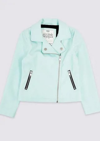 Байкерская куртка на молнии с технологией Stormwear ™ для девочки