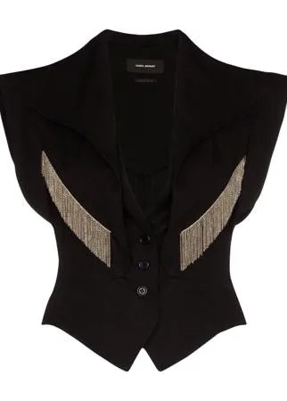 Isabel Marant жилет Udalia с цепочкой