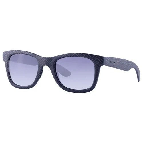 Солнцезащитные очки Italia Independent, вайфареры, оправа: пластик, градиентные, с защитой от УФ, черный