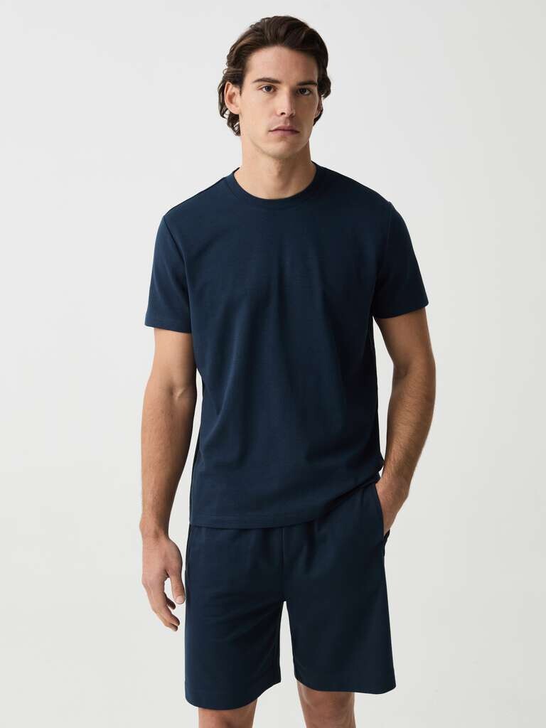 Футболка стандартного кроя с круглым вырезом Ovs, цвет navy blue