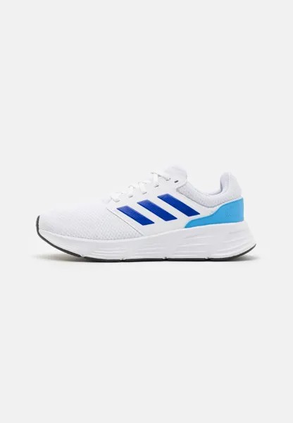 Стабилизирующие кроссовки GALAXY 6 adidas Performance, цвет footwear white/semi blue burst/semi spark