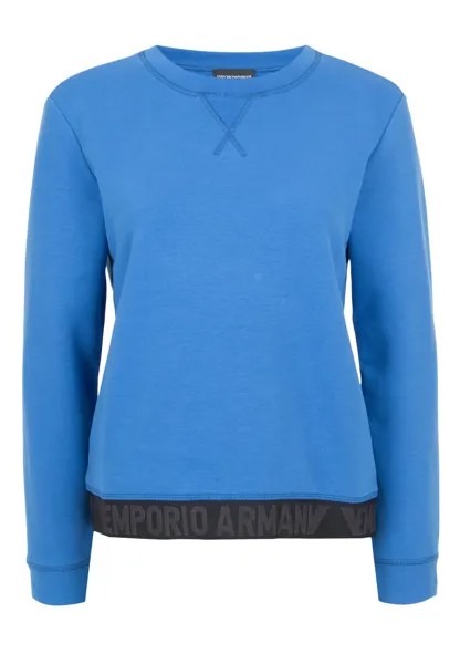 Свитшот женский Emporio Armani 116553 голубой 40 IT