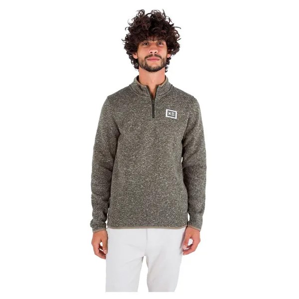 Толстовка Hurley Mesa Ridgeline Half Zip, серый