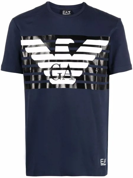 Ea7 Emporio Armani футболка с логотипом