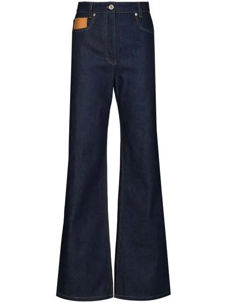 Paco Rabanne расклешенные джинсы с завышенной талией
