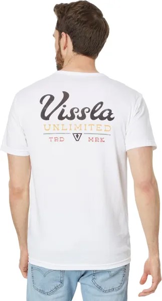 Футболка VISSLA Craftsmen Organic Short Sleeve Tee, белый