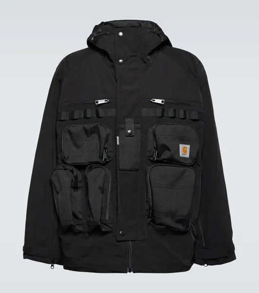 Техническая куртка из коллаборации с carhartt Junya Watanabe, черный