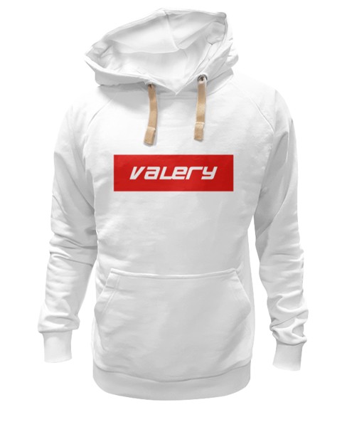 Худи Printio Valery белое 3XL