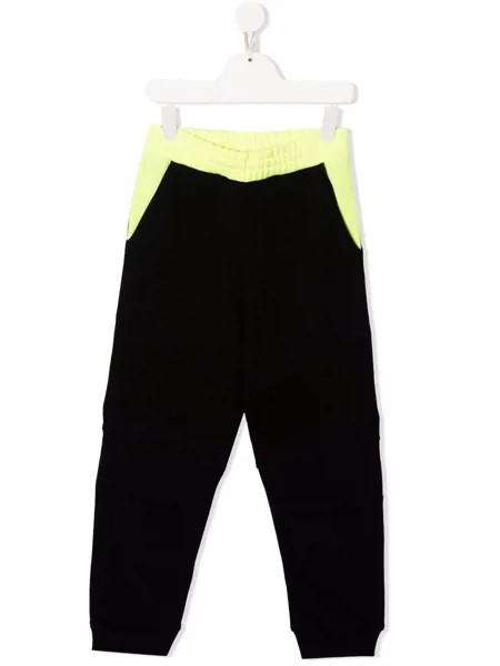 Balmain Kids спортивные брюки в стиле колор-блок