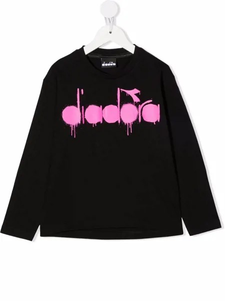 Diadora Junior футболка с логотипом