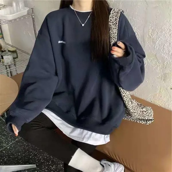 Комплект женских спортивных брюк, корейская мода, плотные и тонкие, женские спортивные брюки, темно-синие, черные, розовые, на весну и осень, ...