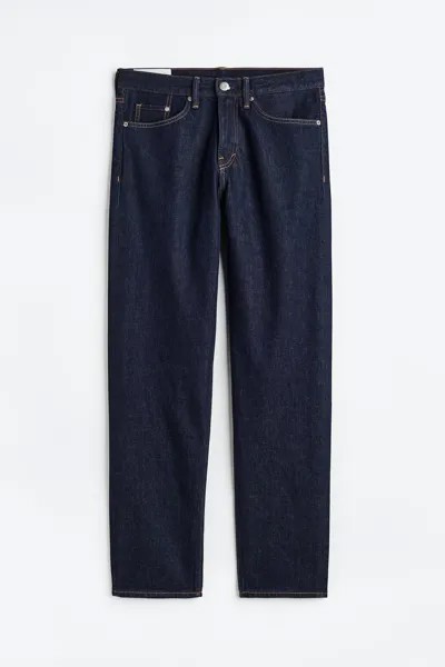 Джинсы H&M Relaxed, темно-синий