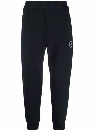 Emporio Armani спортивные брюки с нашивкой-логотипом