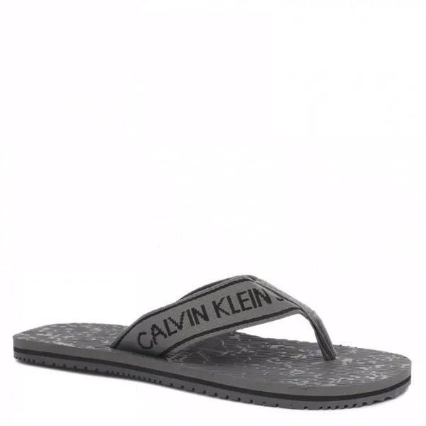 Шлепанцы мужские Calvin Klein Jeans YM0YM00059_2528995 серые 44 EU