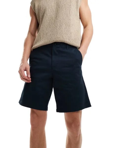 Selected Homme - Темно-синие шорты чинос