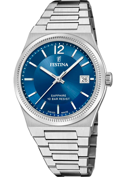 Fashion наручные  женские часы Festina F20035.4. Коллекция Swiss Made