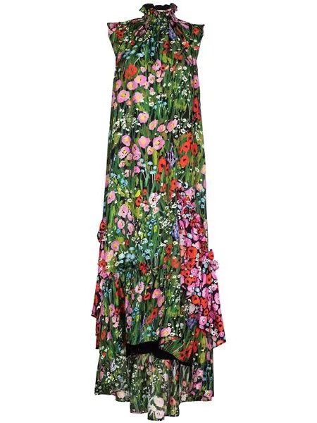 Brøgger платье миди Bea с цветочным принтом