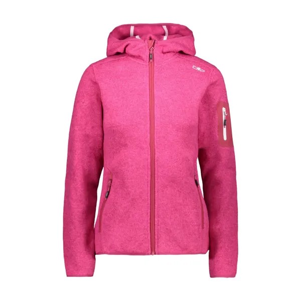 Куртка CMP 3H19826 Hooded Fleece, розовый