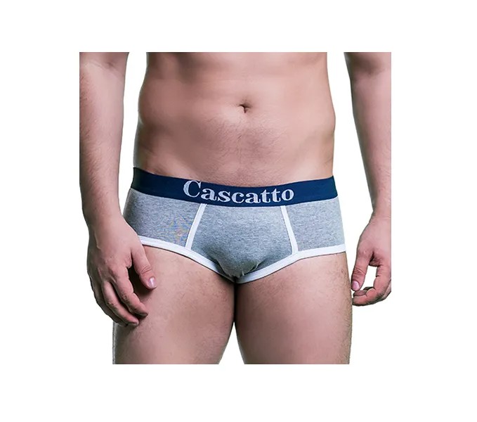 Трусы Cascatto для мужчин, серый, размер 2XL, KMM28
