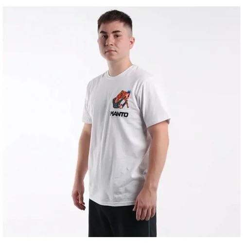 Футболка Manto BJJ GYM 2.0 white - Manto - Белый - 48-M
