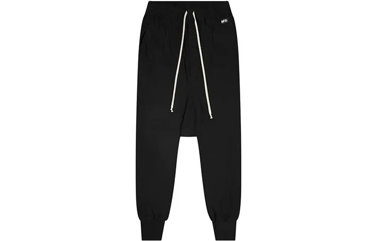 Трикотажные спортивные штаны мужские черные Rick Owens Drkshdw, черный