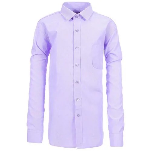 Школьная рубашка Imperator, размер 146-152, фиолетовый