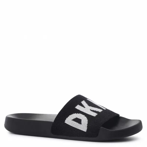 Сланцы женские DKNY черные