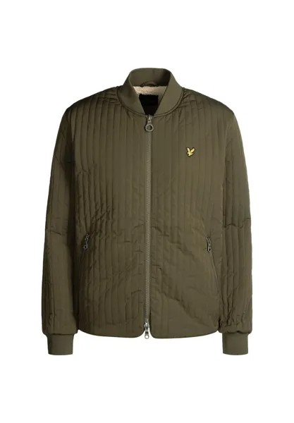 Спортивная куртка Quilted Liner Lyle & Scott, цвет olive
