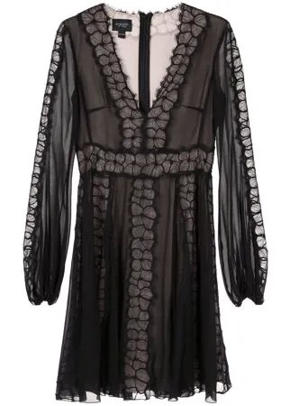 Giambattista Valli платье со вставками