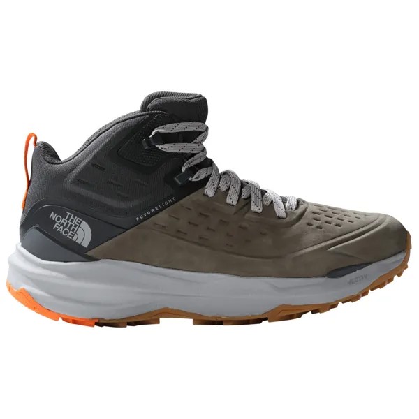 Ботинки для прогулки The North Face Vectiv Exploris 2 Mid Futurelight Leather, цвет New Taupe Green/Asphalt Grey