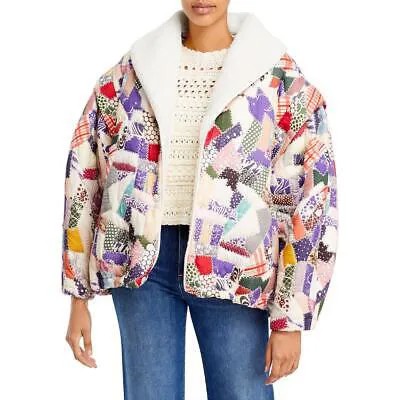 Женская куртка-пуховик цвета слоновой кости Sea New York Harlow S BHFO 5663