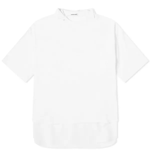 Футболка Undercover Oversized Mixed Fabric, белый