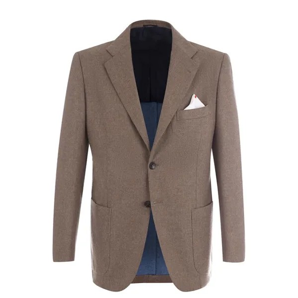 Однобортный кашемировый пиджак  Kiton