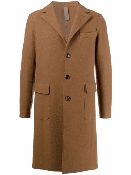 Eleventy fitted single-breasted coat