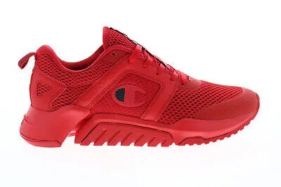 Мужские кроссовки Champion D1 Lite CP101114M Red Mesh Slip On Lifestyle Sneakers Shoes 8.5