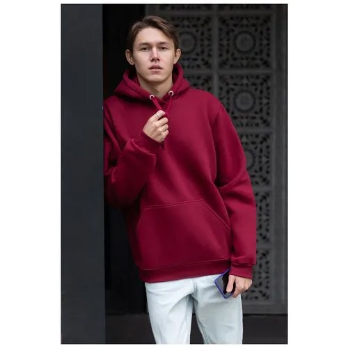 Магазин Толстовок Premium Hoodie Bordo Unisex Man, Размер Unisex 56 / 3XL Unisex
