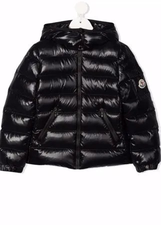 Moncler Enfant пуховик с капюшоном