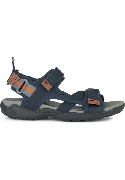 Треккинговые сандалии TERRENO + GRIP Geox, цвет navy