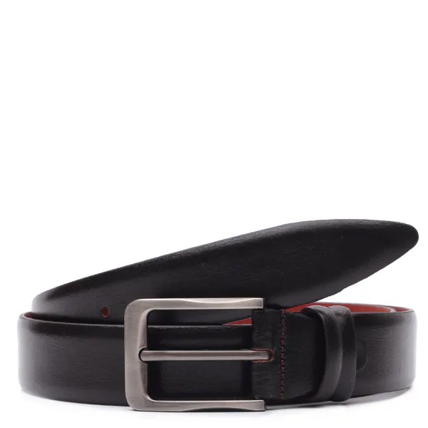 Ремень мужской Leo Ventoni LV2101 черный, 125 см