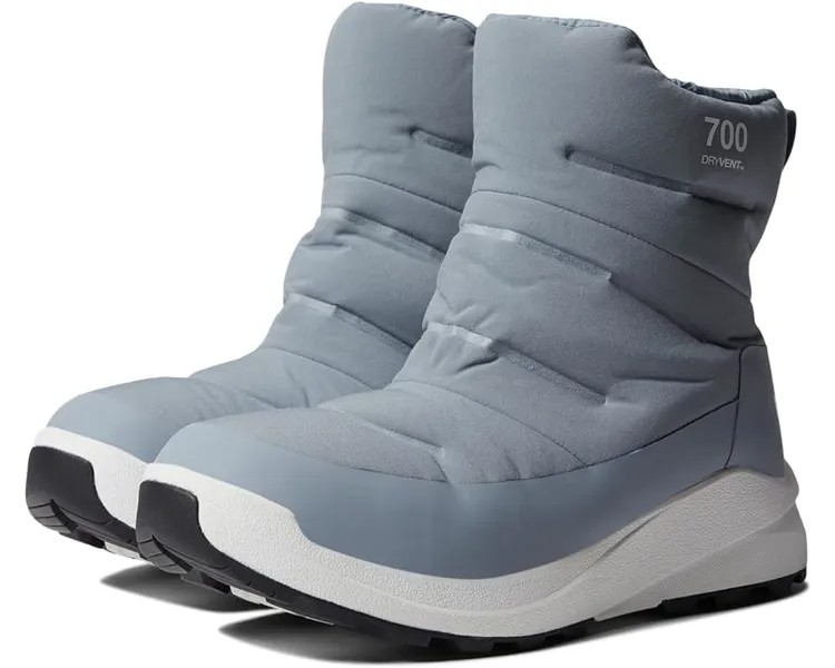 Ботинки The North Face Nuptse II Bootie Waterproof, цвет Tradewinds Grey/TNF White