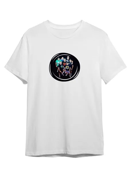 Футболка унисекс СувенирShop Ляпис Трубецкой/Рок-группа 13 белая 3XL