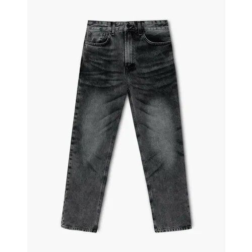 Джинсы классические Gloria Jeans, размер 52/182, серый