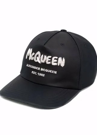 Alexander McQueen кепка с логотипом