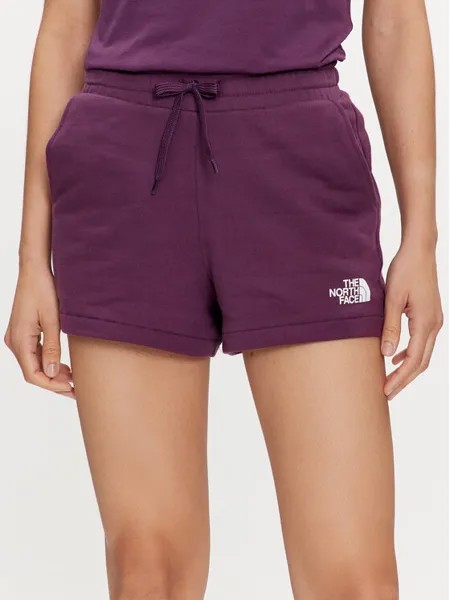 Спортивные шорты стандартного кроя The North Face, фиолетовый