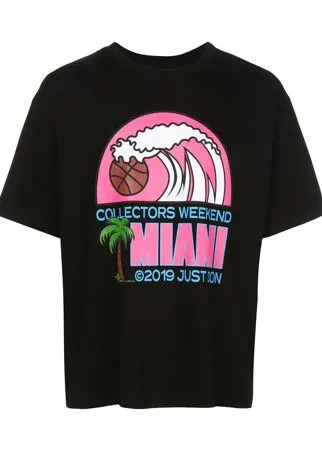 Just Don футболка Miami с принтом